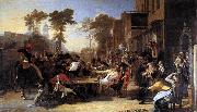 Sir David Wilkie Chelsea Pensioners Reading the Waterloo Dispatch USA oil painting artist